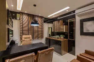 Sala de atendimento do escritório Duncke & Menna em Palhoça